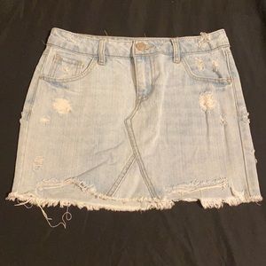 Denim skirt